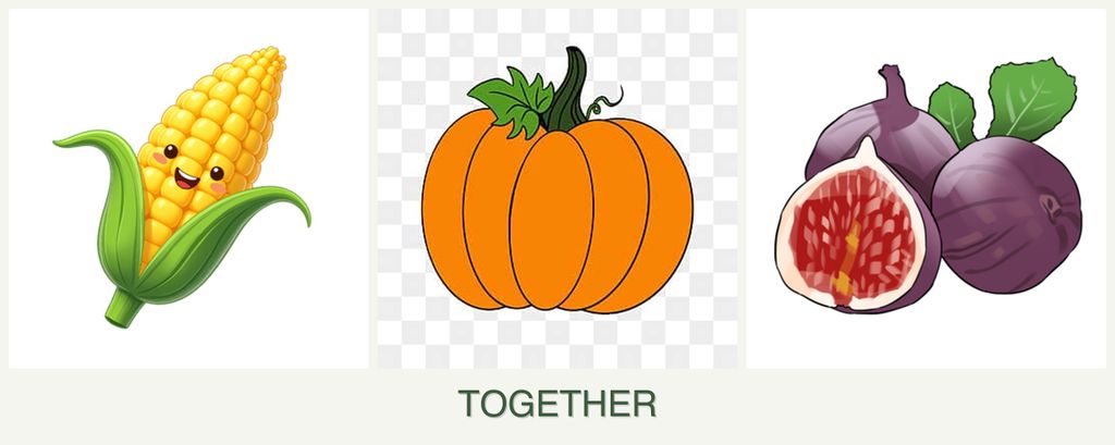 Can you plant corn, pumpkin and figs together?