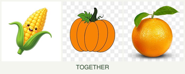 Can you plant corn, pumpkin and oranges together?