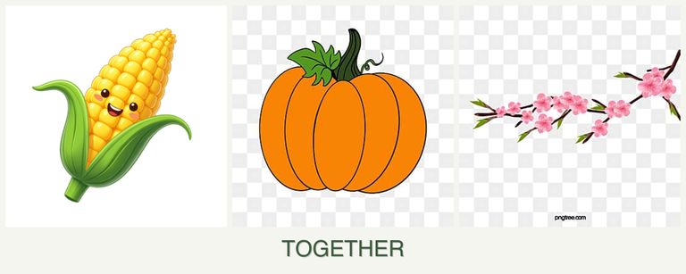 Can you plant corn, pumpkin and peaches together?