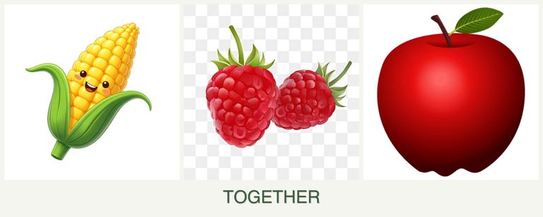 Can you plant corn, raspberries and apples together?