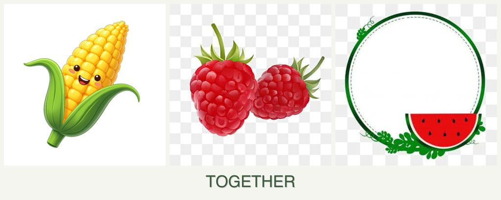 Can you plant corn, raspberries and watermelons together?