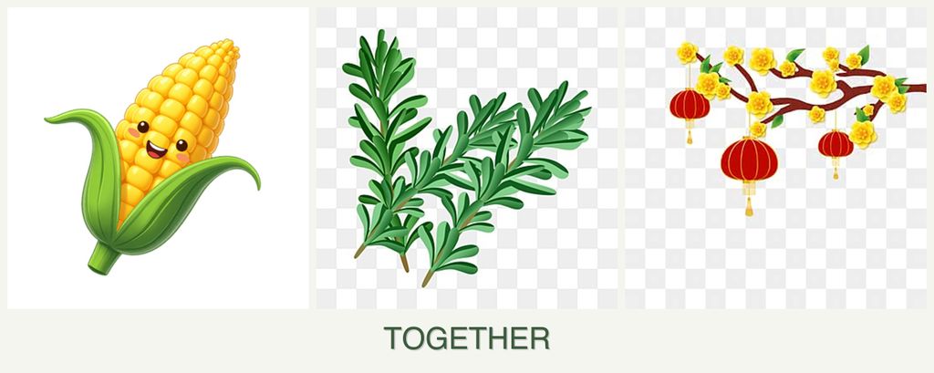 Can you plant corn, rosemary and apricots together?