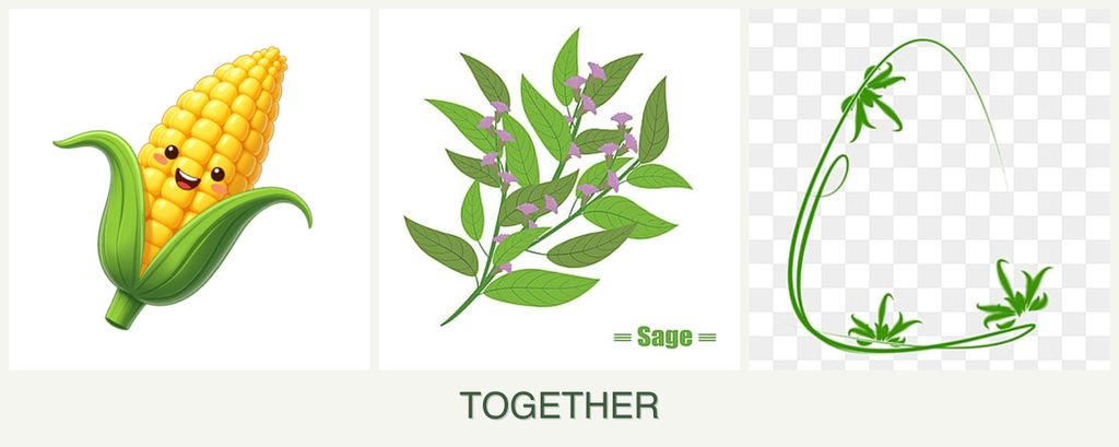 Can you plant corn, sage and tarragon together?