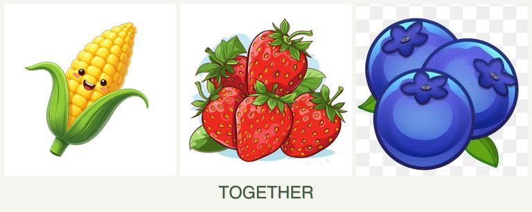 Can you plant corn, strawberries and blueberries together?