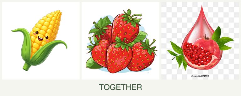 Can you plant corn, strawberries and pomegranates together?