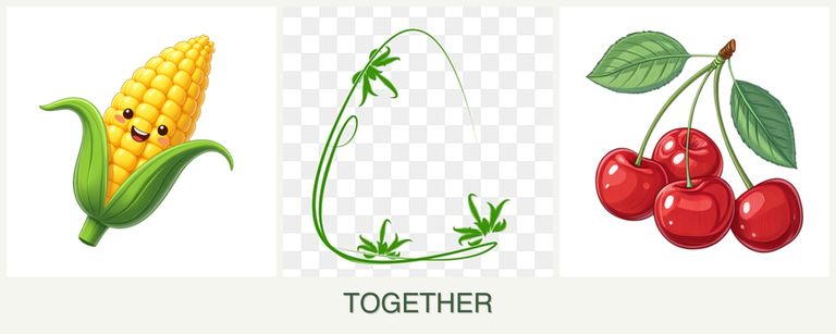 Can you plant corn, tarragon and cherries together?