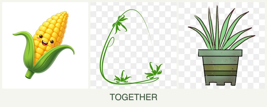 Can you plant corn, tarragon and lemongrass together?