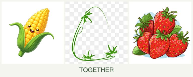 Can you plant corn, tarragon and strawberries together?