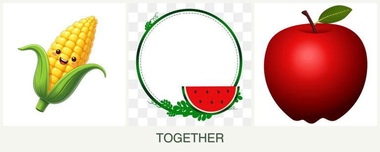 Can you plant corn, watermelons and apples together?
