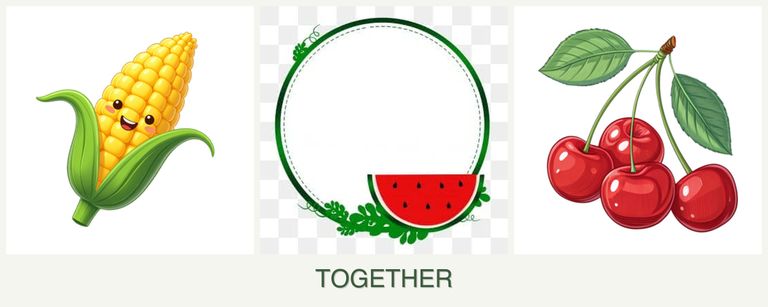 Can you plant corn, watermelons and cherries together?