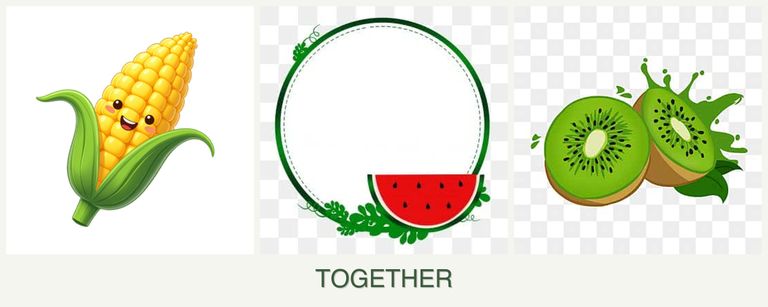 Can you plant corn, watermelons and kiwi together?