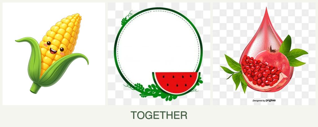 Can you plant corn, watermelons and pomegranates together?