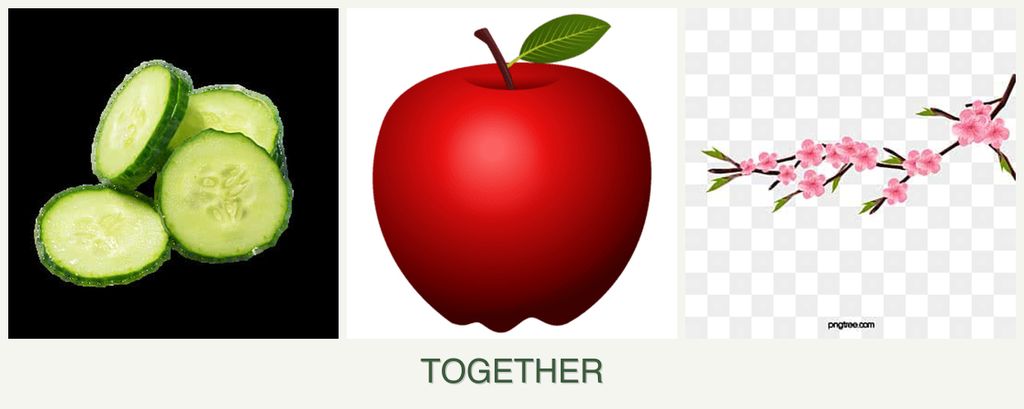 Can you plant cucumbers, apples and peaches together?