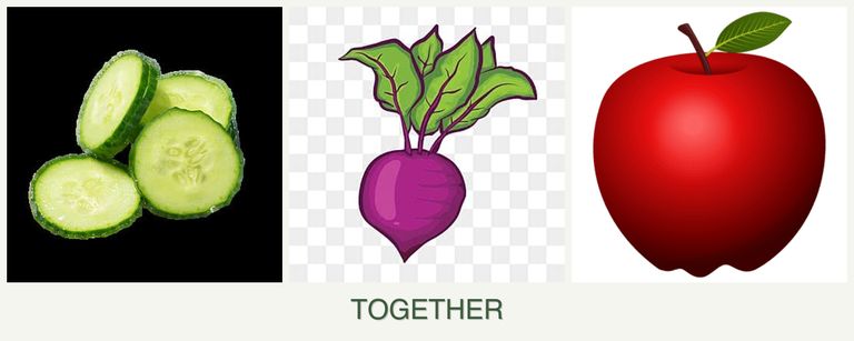 Can you plant cucumbers, beets and apples together?