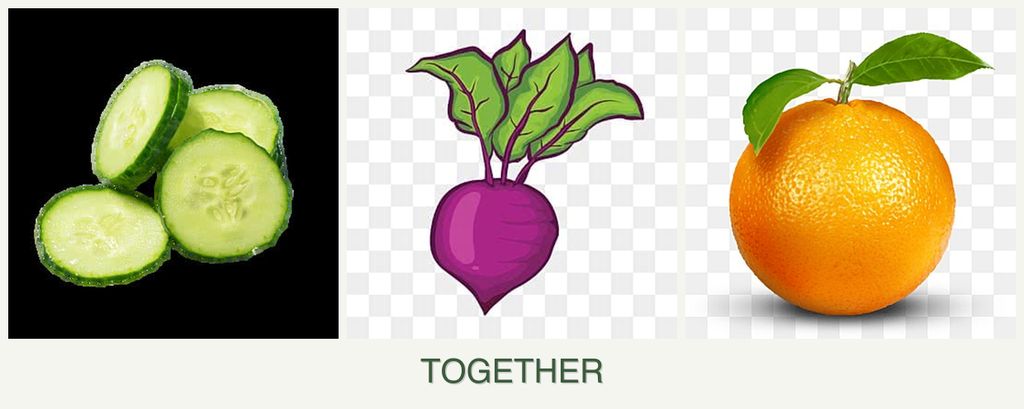 Can you plant cucumbers, beets and oranges together?
