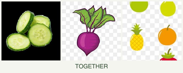 Can you plant cucumbers, beets and pears together?