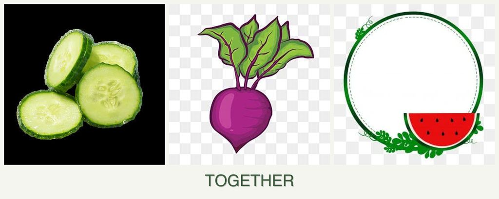 Can you plant cucumbers, beets and watermelons together?