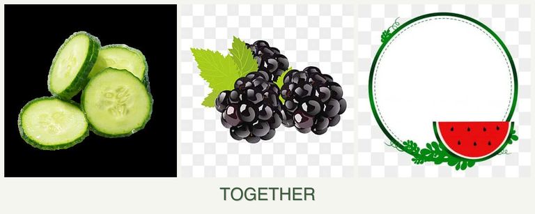 Can you plant cucumbers, blackberries and watermelons together?
