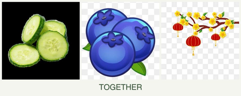 Can you plant cucumbers, blueberries and apricots together?
