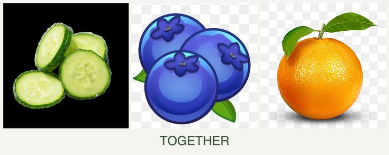 Can you plant cucumbers, blueberries and oranges together?