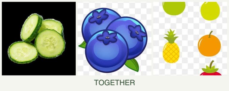 Can you plant cucumbers, blueberries and pears together?