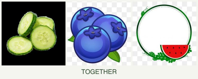 Can you plant cucumbers, blueberries and watermelons together?