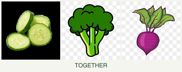 Can you plant cucumbers, broccoli and beets together?