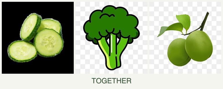 Can you plant cucumbers, broccoli and plums together?