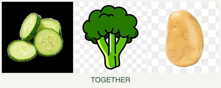 Can you plant cucumbers, broccoli and potatoes together?