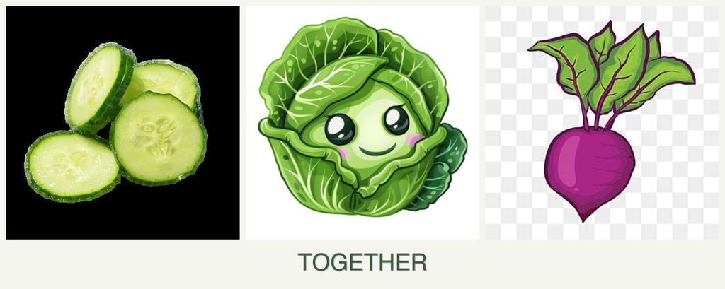 Can you plant cucumbers, cabbage and beets together?