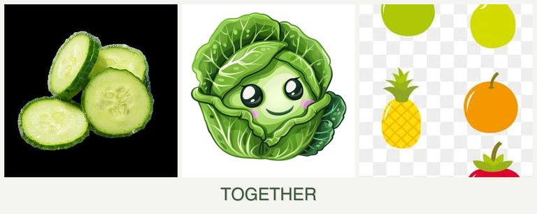 Can you plant cucumbers, cabbage and pears together?
