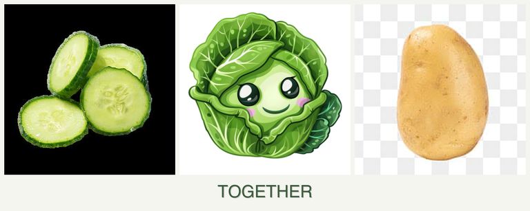Can you plant cucumbers, cabbage and potatoes together?