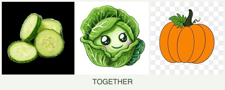 Can you plant cucumbers, cabbage and pumpkin together?