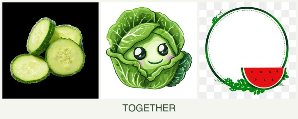 Can you plant cucumbers, cabbage and watermelons together?