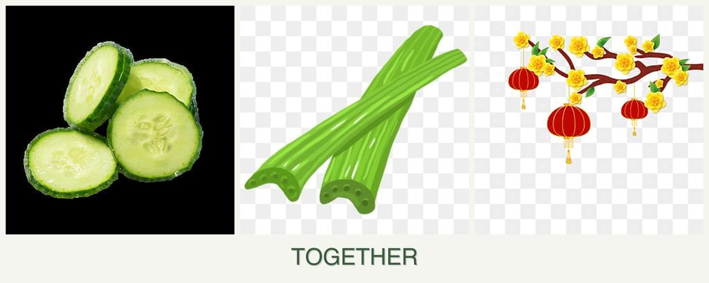 Can you plant cucumbers, celery and apricots together?