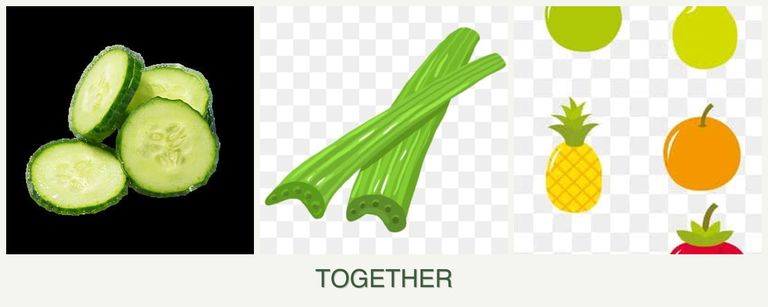 Can you plant cucumbers, celery and pears together?