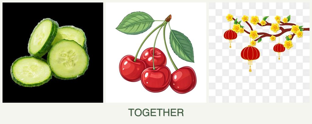 Can you plant cucumbers, cherries and apricots together?