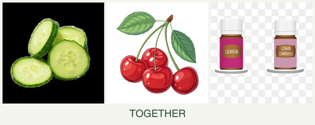 Can you plant cucumbers, cherries and geraniums together?