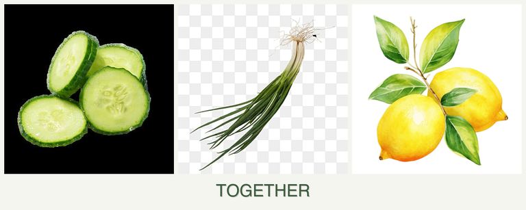 Can you plant cucumbers, chives and lemons together?
