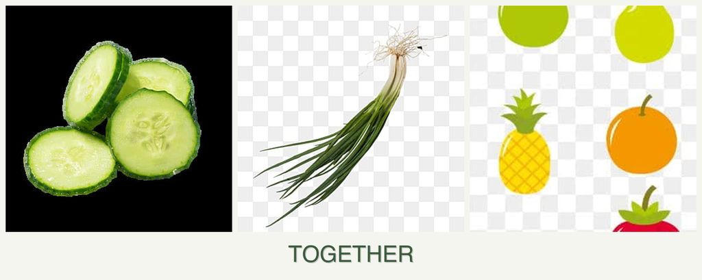 Can you plant cucumbers, chives and pears together?