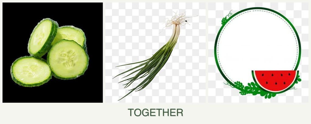 Can you plant cucumbers, chives and watermelons together?