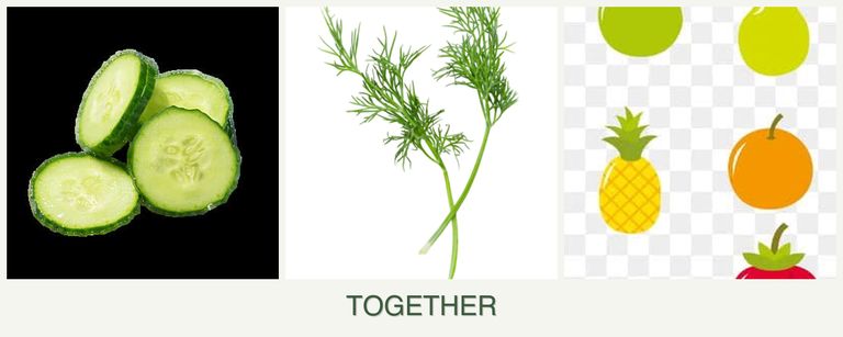 Can you plant cucumbers, dill and pears together?