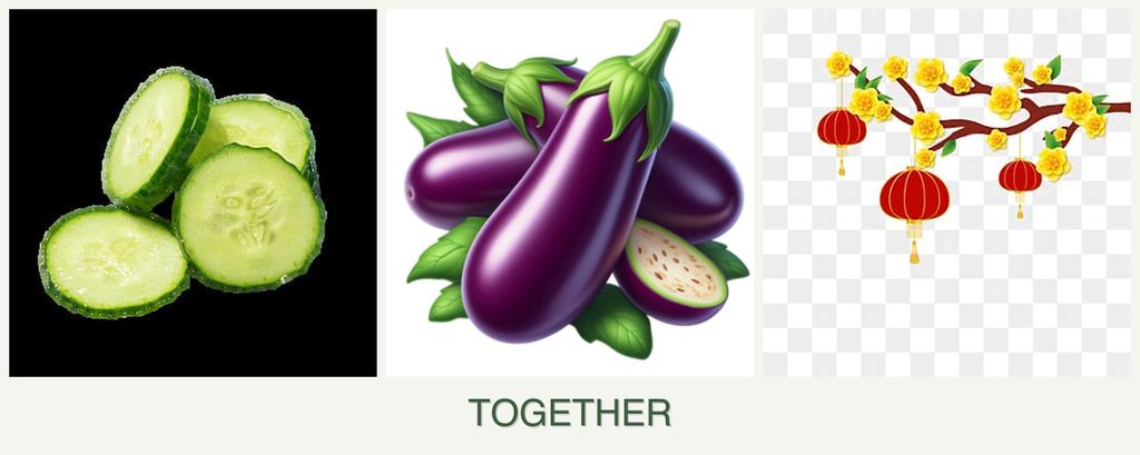 Can you plant cucumbers, eggplant and apricots together?