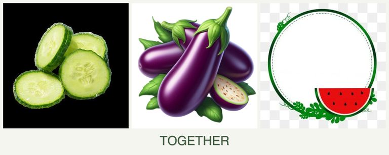 Can you plant cucumbers, eggplant and watermelons together?
