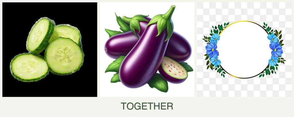 Can you plant cucumbers, eggplant and zinnias together?