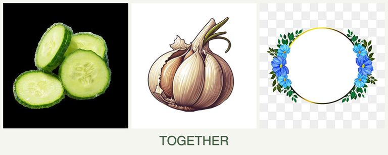 Can you plant cucumbers, garlic and zinnias together?