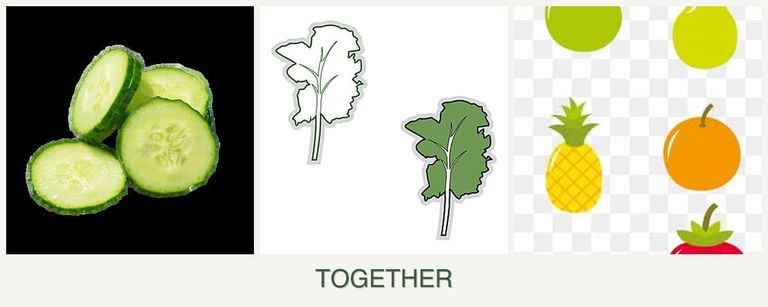 Can you plant cucumbers, kale and pears together?