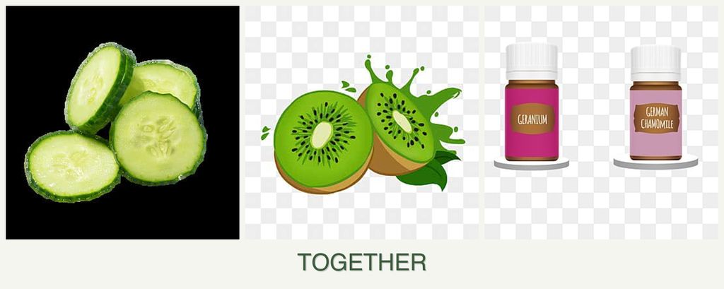 Can you plant cucumbers, kiwi and geraniums together?