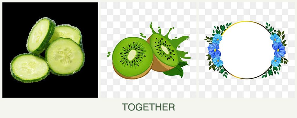 Can you plant cucumbers, kiwi and zinnias together?