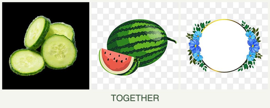 Can you plant cucumbers, melons and zinnias together?